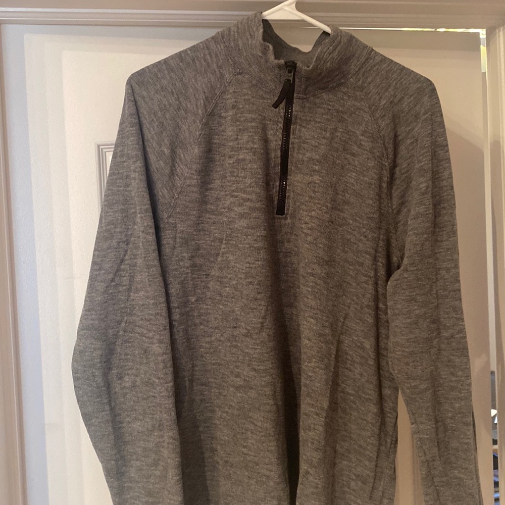 Abercrombie & Fitch Mens 3/4 zip sweater